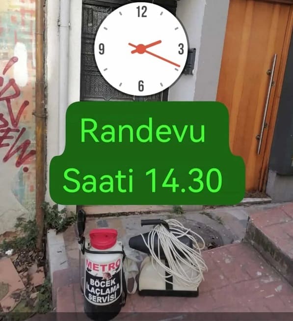 Metro Böcek İlaçlama - Saha Çalışması 58